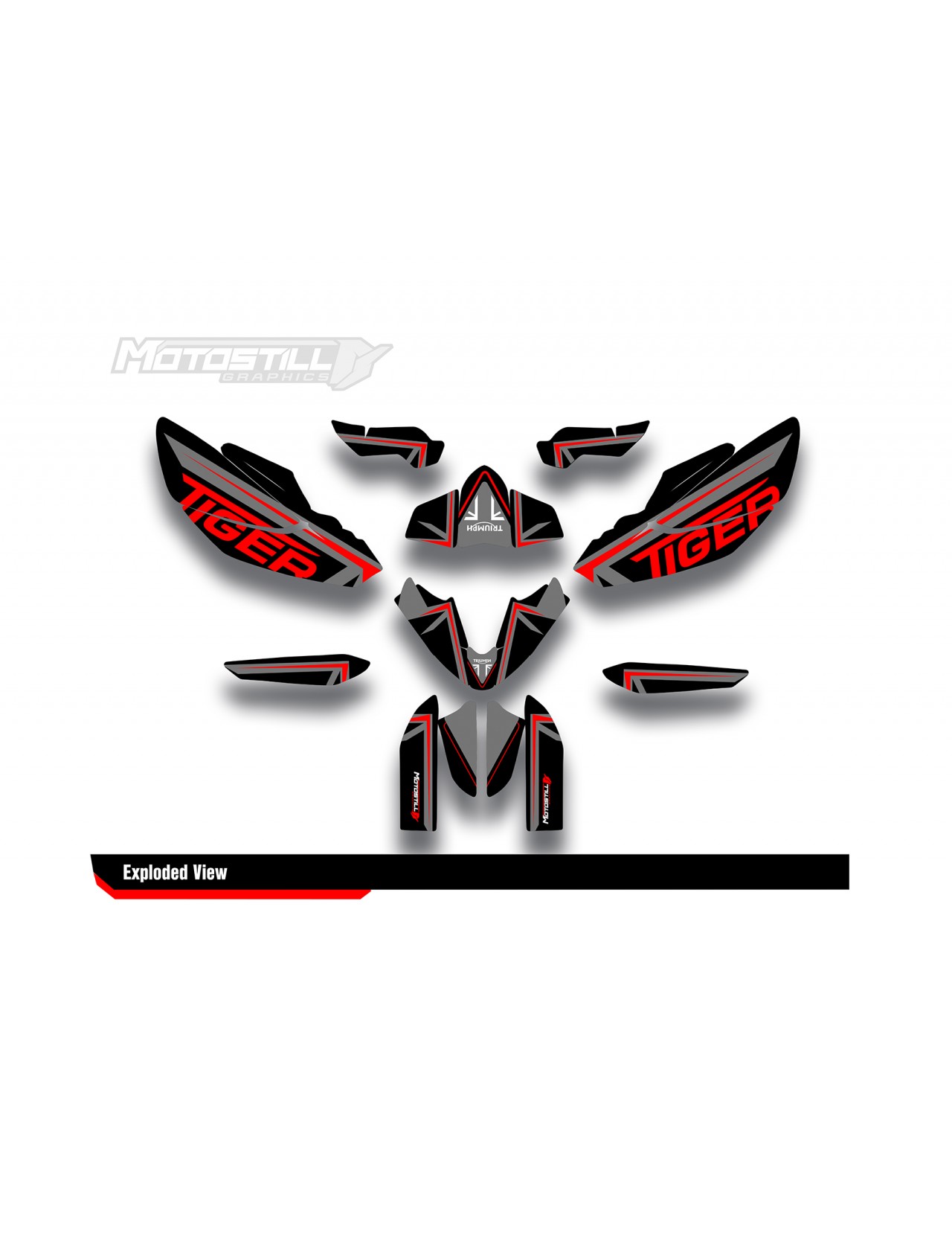 triumph tiger 800 graphic | triumph tiger 800 sticker | triumph tiger ...