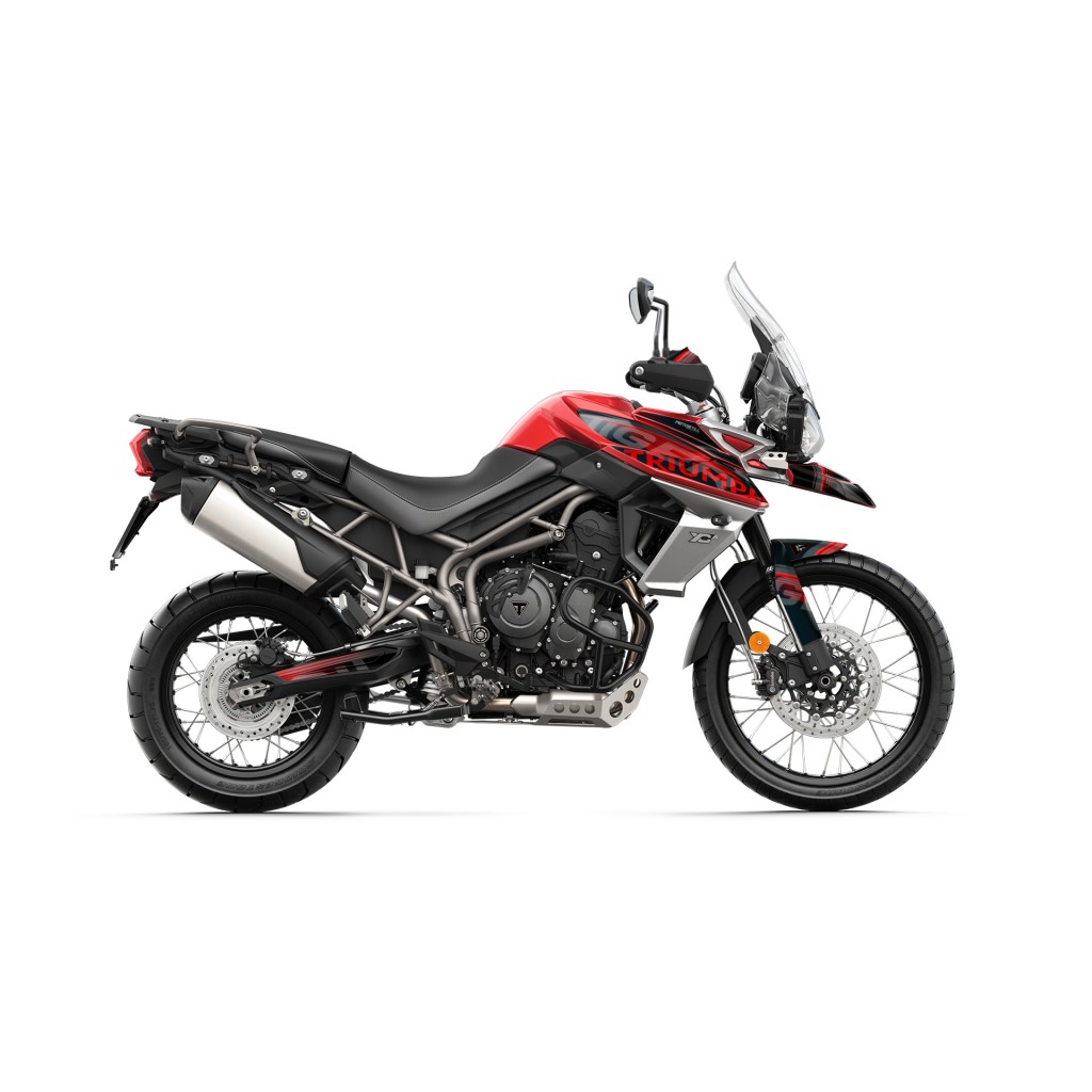 TRIUMPH TIGER 800 GRAPHIC STICKER SET DECAL KIT