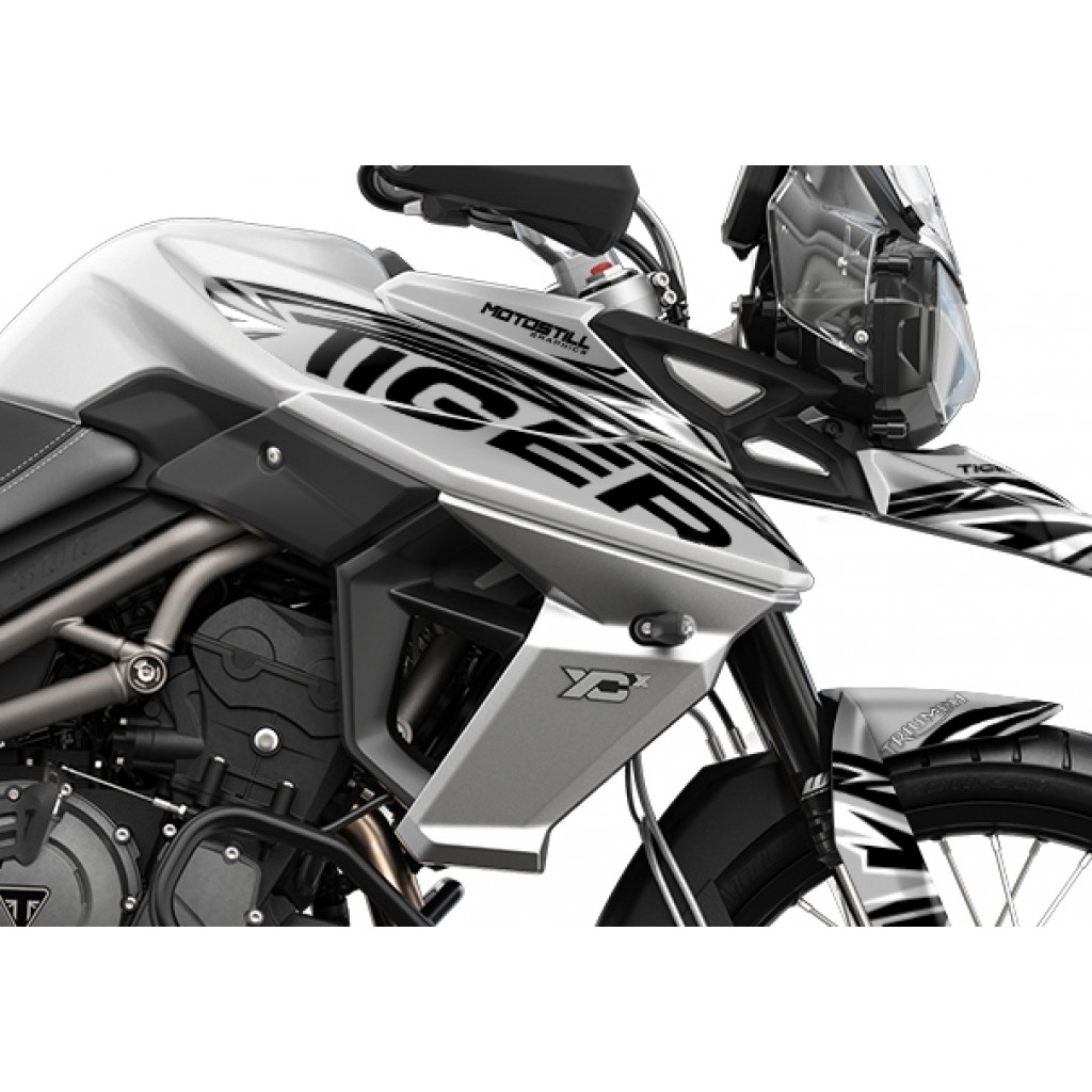 TRIUMPH TIGER 800 GRAPHIC SET - DECAL KIT TRIUMPH TIGER 800 GRAPHIC SET - DECAL KIT