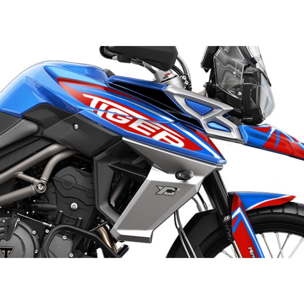 TRIUMPH TIGER 800 GRAPHIC SET - DECAL KIT TRIUMPH TIGER 800 GRAPHIC SET - DECAL KIT