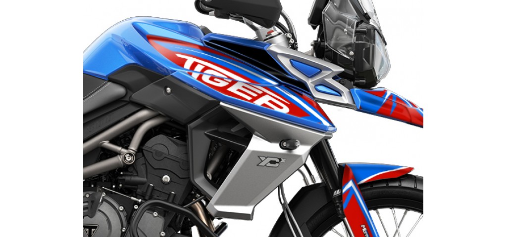TRIUMPH TIGER 800 GRAPHIC SET - DECAL KIT TRIUMPH TIGER 800 GRAPHIC SET - DECAL KIT