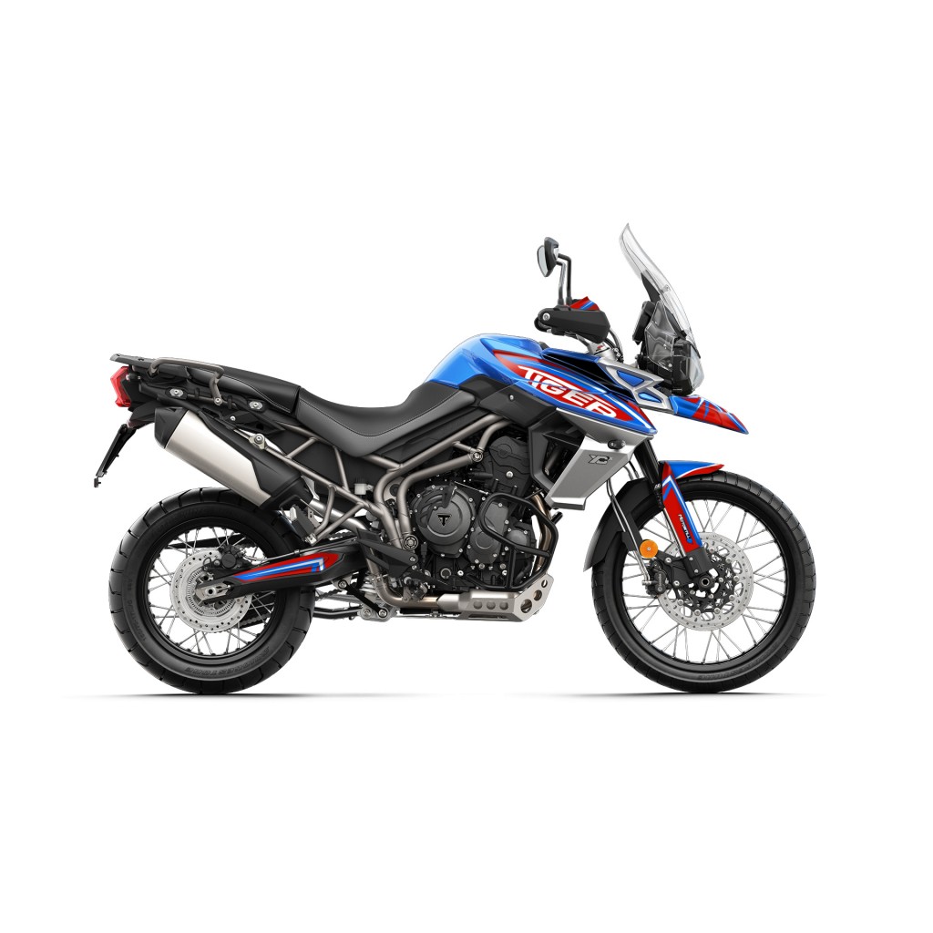 TRIUMPH TIGER 800 GRAPHIC STICKER SET DECAL KIT