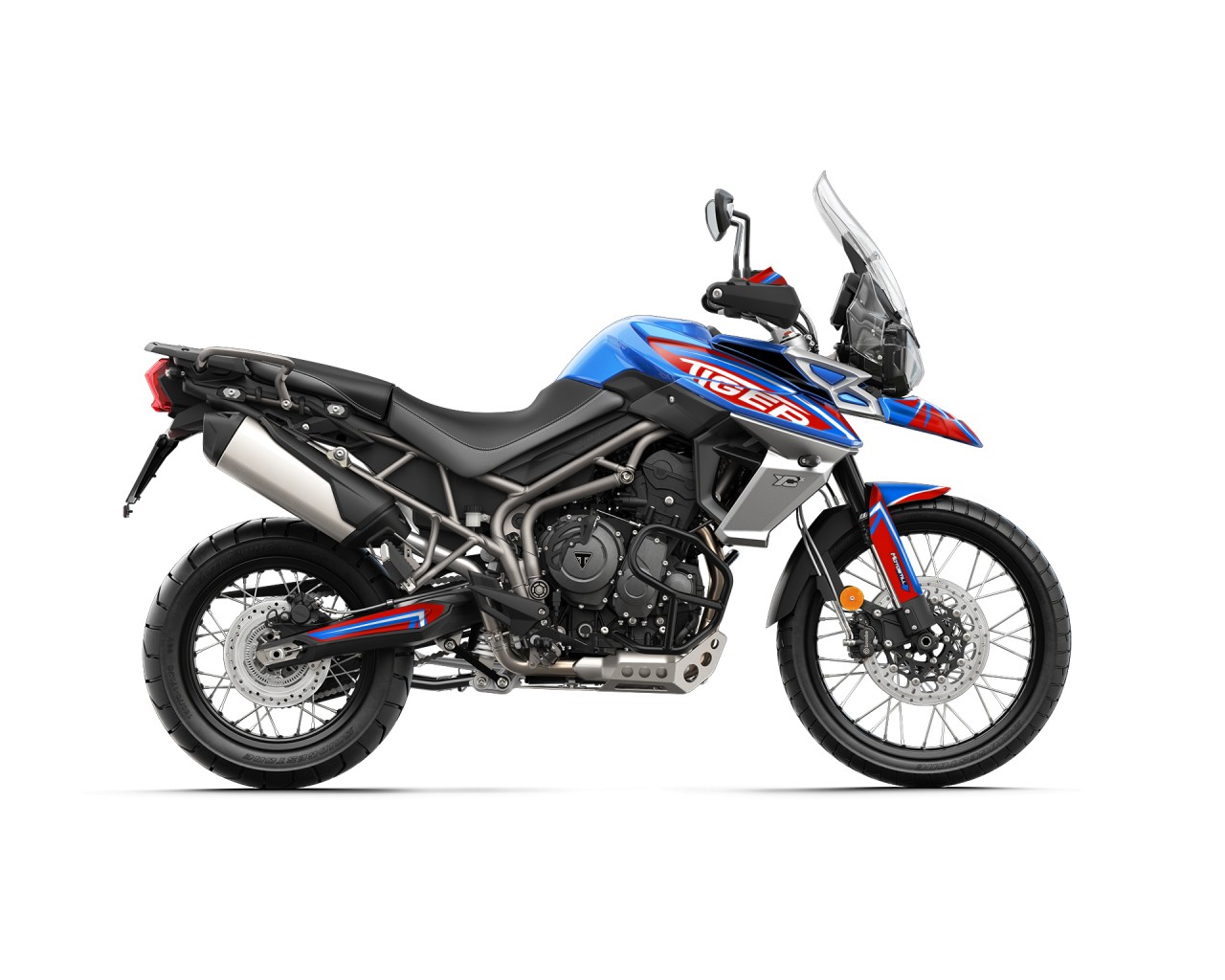 TRIUMPH TIGER 800 GRAPHIC STICKER SET DECAL KIT