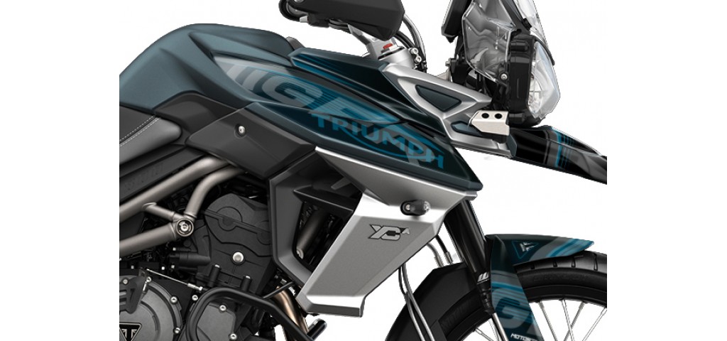 TRIUMPH TIGER 800 GRAPHIC SET - DECAL KIT TRIUMPH TIGER 800 GRAPHIC SET - DECAL KIT