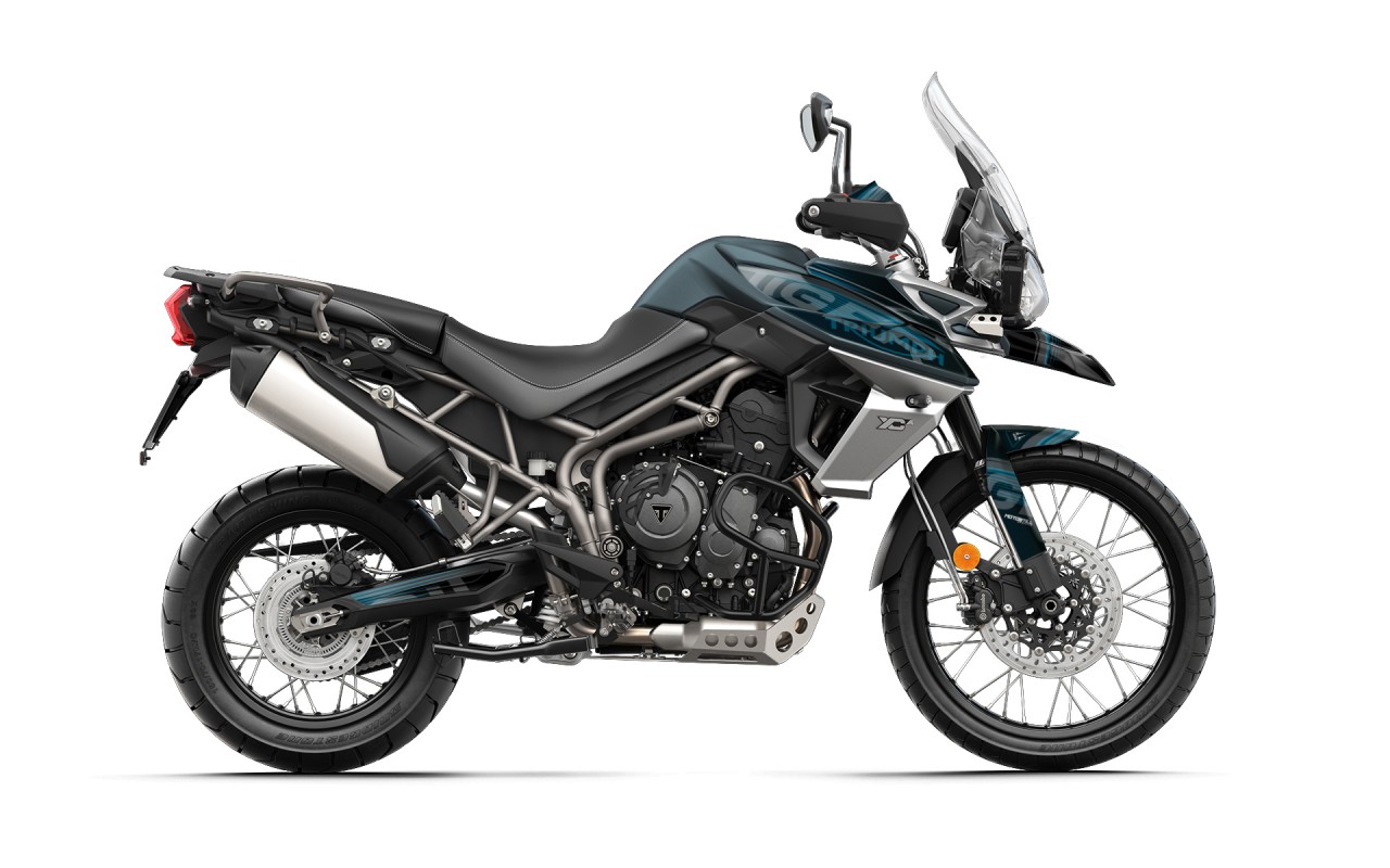 TRIUMPH TIGER 800 GRAPHIC STICKER SET DECAL KIT