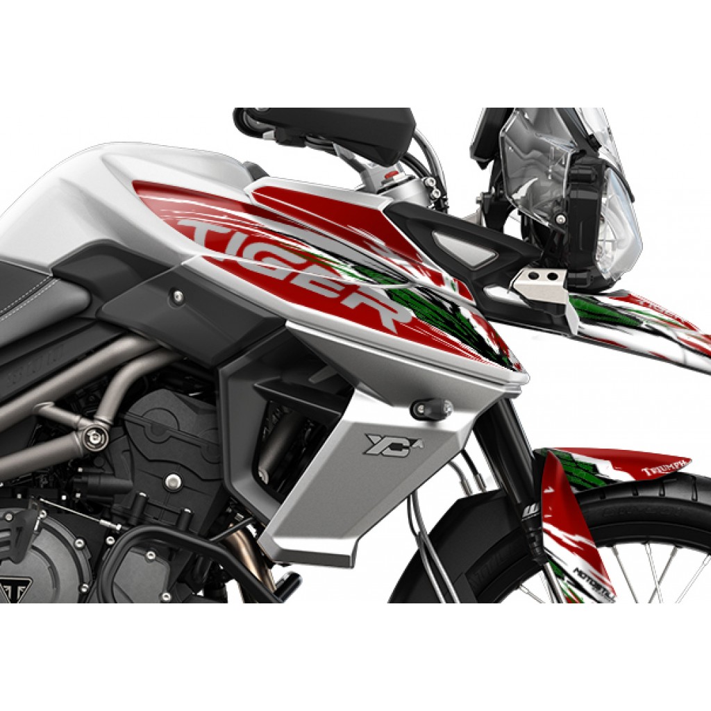 TRIUMPH TIGER 800 GRAPHIC SET - DECAL KIT TRIUMPH TIGER 800 GRAPHIC SET - DECAL KIT