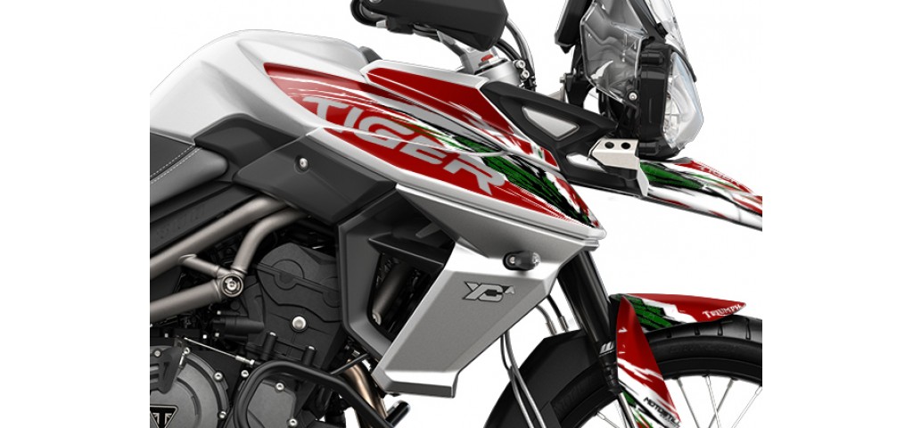 TRIUMPH TIGER 800 GRAPHIC SET - DECAL KIT TRIUMPH TIGER 800 GRAPHIC SET - DECAL KIT