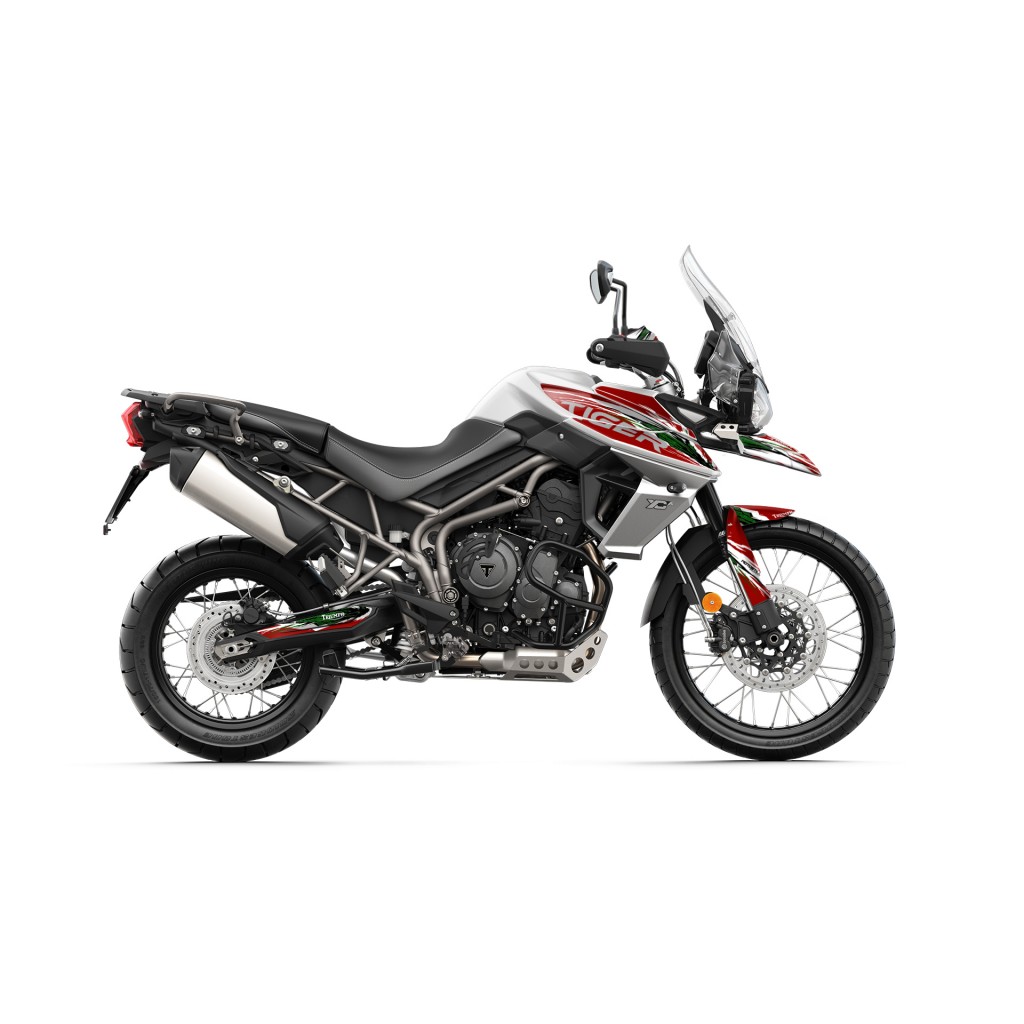 TRIUMPH TIGER 800 GRAPHIC STICKER SET DECAL KIT