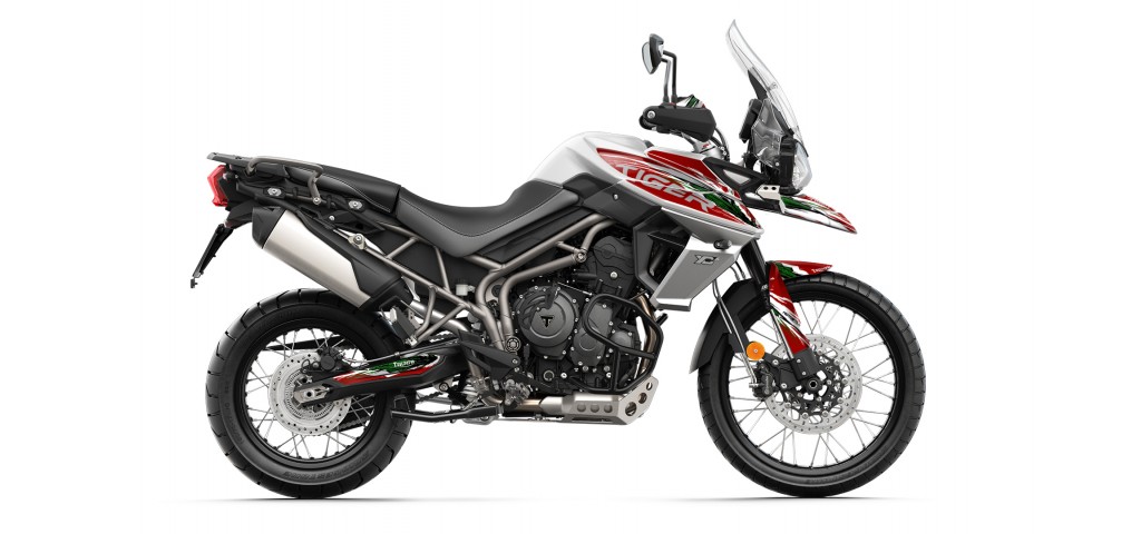 TRIUMPH TIGER 800 GRAPHIC STICKER SET DECAL KIT
