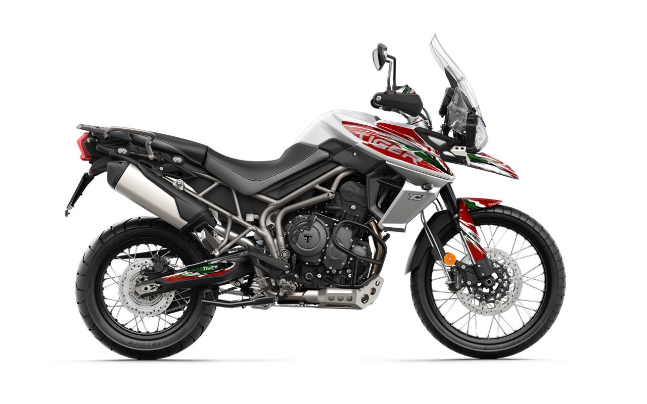 TRIUMPH TIGER 800 GRAPHIC STICKER SET DECAL KIT