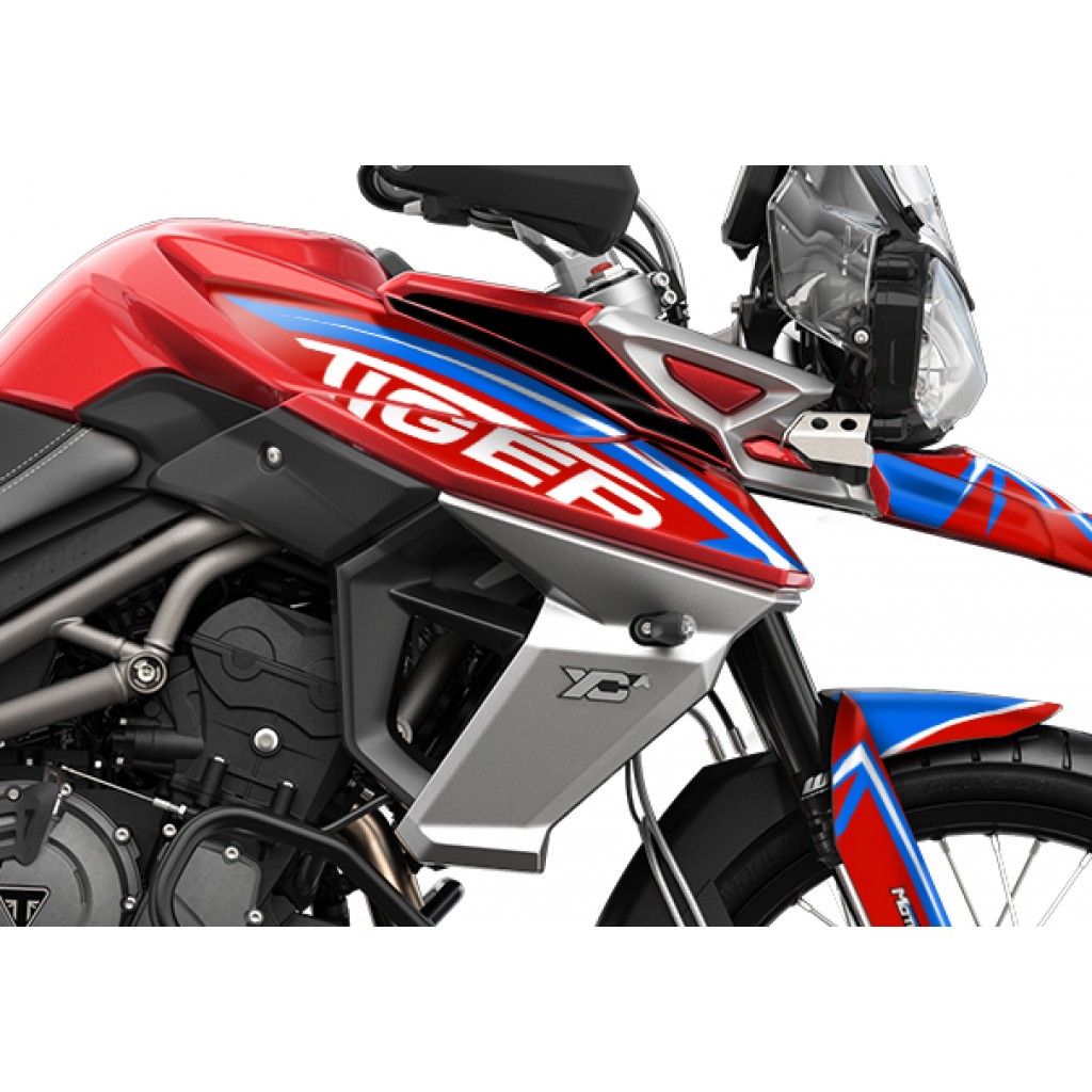 TRIUMPH TIGER 800 GRAPHIC SET - DECAL KIT TRIUMPH TIGER 800 GRAPHIC SET - DECAL KIT