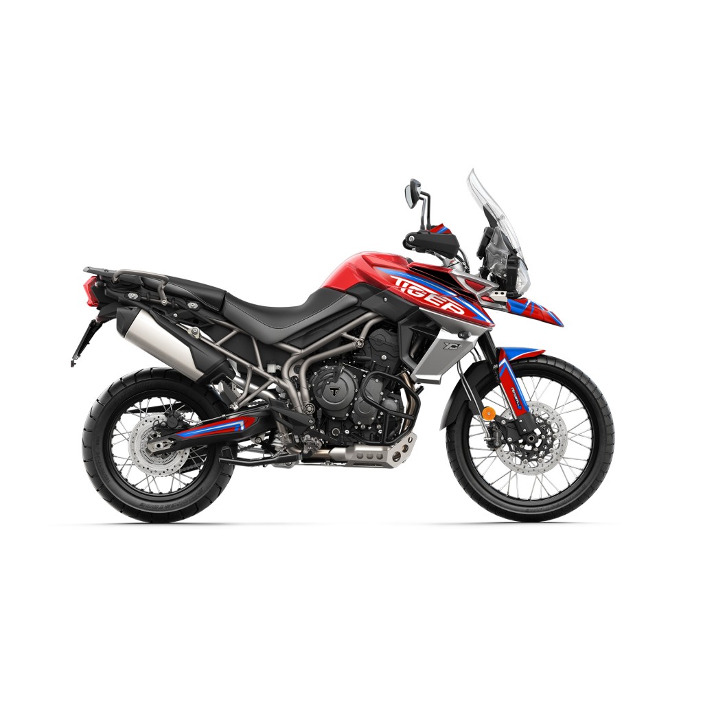 TRIUMPH TIGER 800 GRAPHIC STICKER SET DECAL KIT