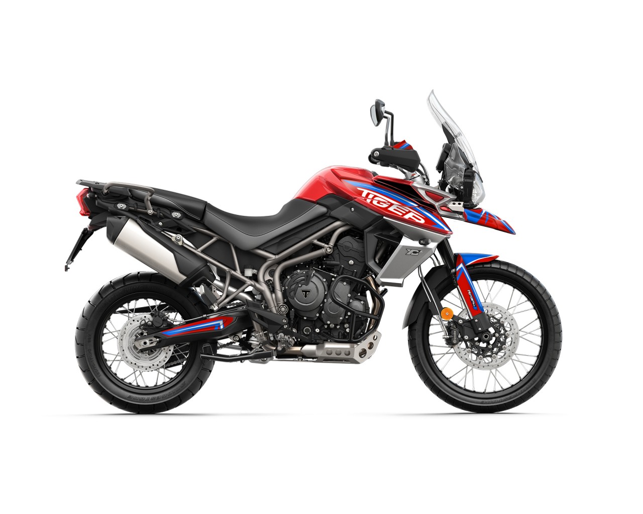 TRIUMPH TIGER 800 GRAPHIC STICKER SET DECAL KIT