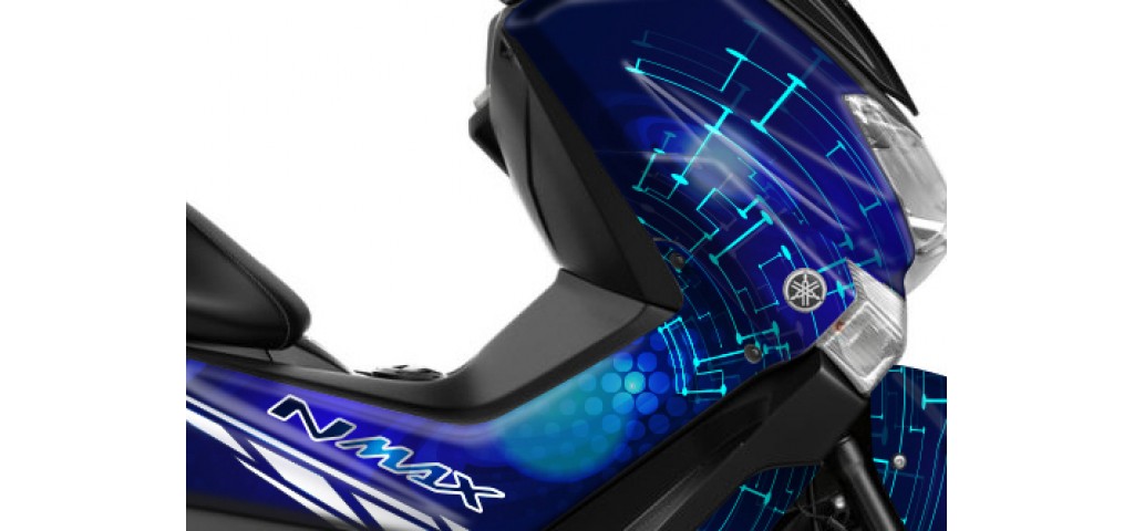 YAMAHA N-MAX GRAPHIC SET - DECAL KIT