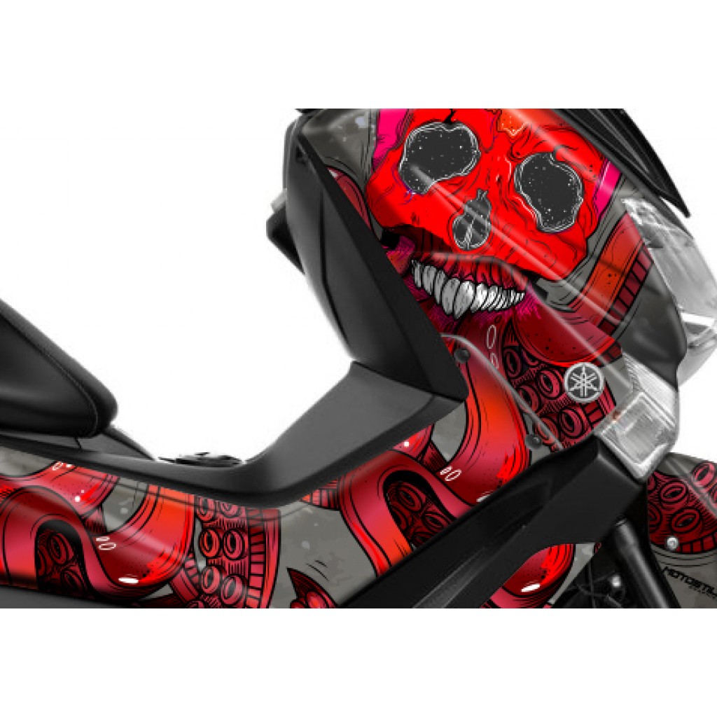 YAMAHA N-MAX GRAPHIC SET - DECAL KIT
