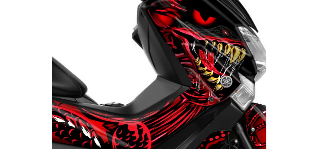 YAMAHA N-MAX GRAPHIC SET - DECAL KIT