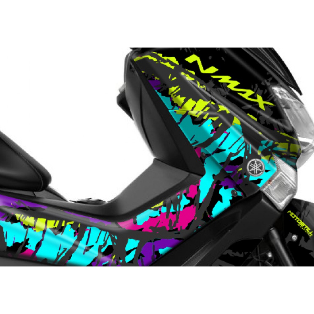 YAMAHA N-MAX GRAPHIC SET - DECAL KIT