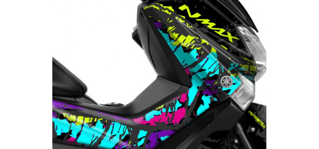 YAMAHA N-MAX GRAPHIC SET - DECAL KIT