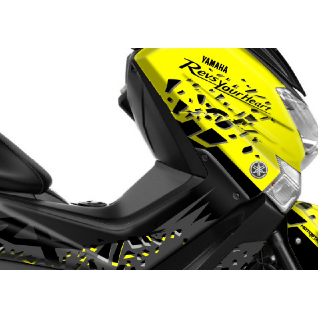 YAMAHA N-MAX GRAPHIC SET - DECAL KIT