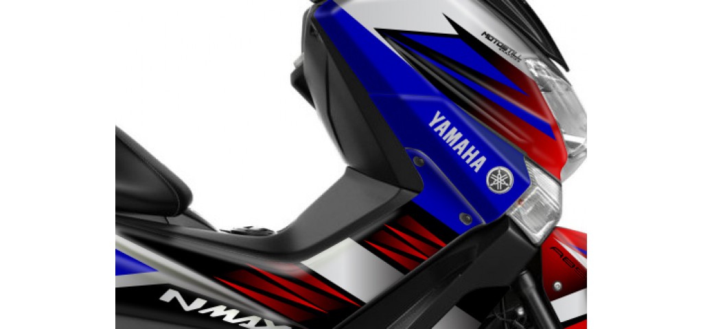 YAMAHA N-MAX GRAPHIC SET - DECAL KIT
