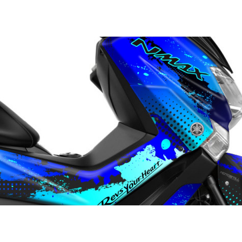 YAMAHA N-MAX GRAPHIC SET - DECAL KIT