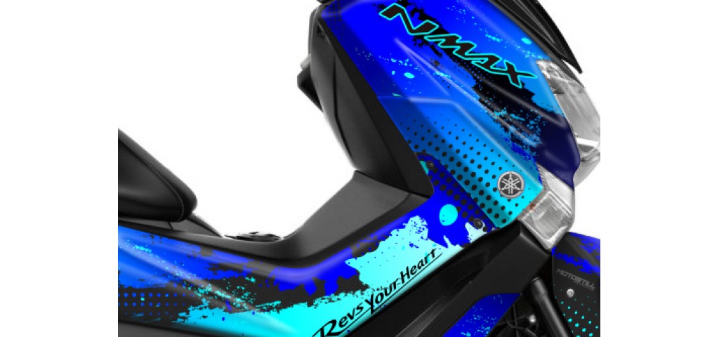 YAMAHA N-MAX GRAPHIC SET - DECAL KIT