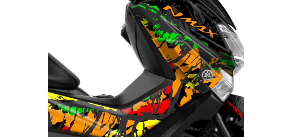 YAMAHA N-MAX GRAPHIC SET - DECAL KIT