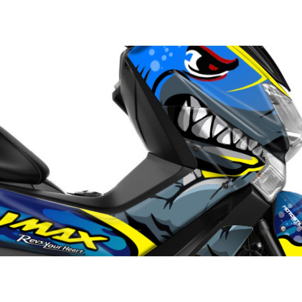 YAMAHA N-MAX GRAPHIC SET - DECAL KIT