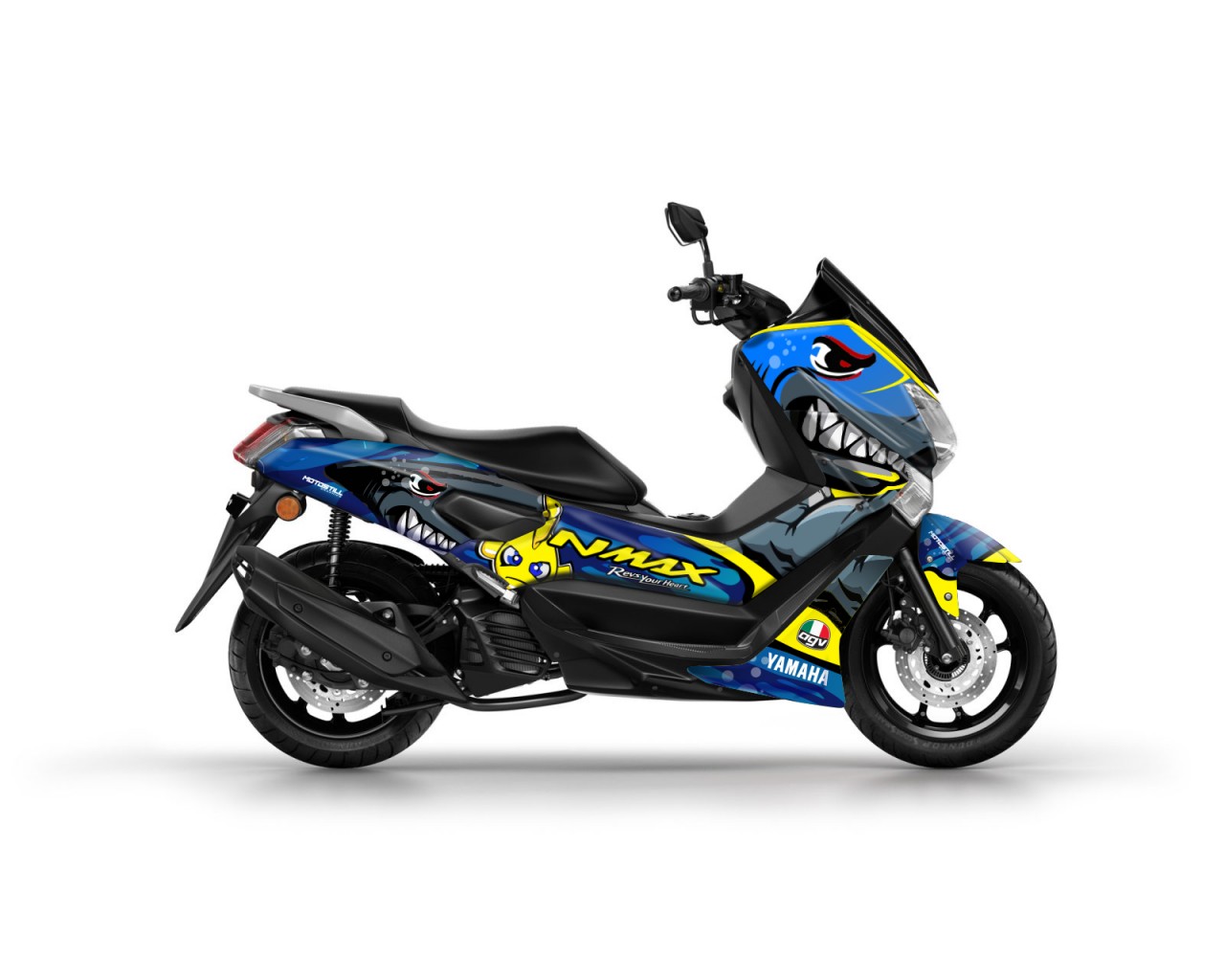 YAMAHA NMAX GRAPHIC STICKER SET - DECAL KIT