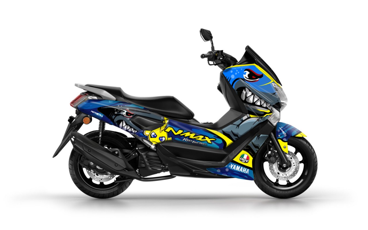 YAMAHA NMAX GRAPHIC STICKER SET - DECAL KIT