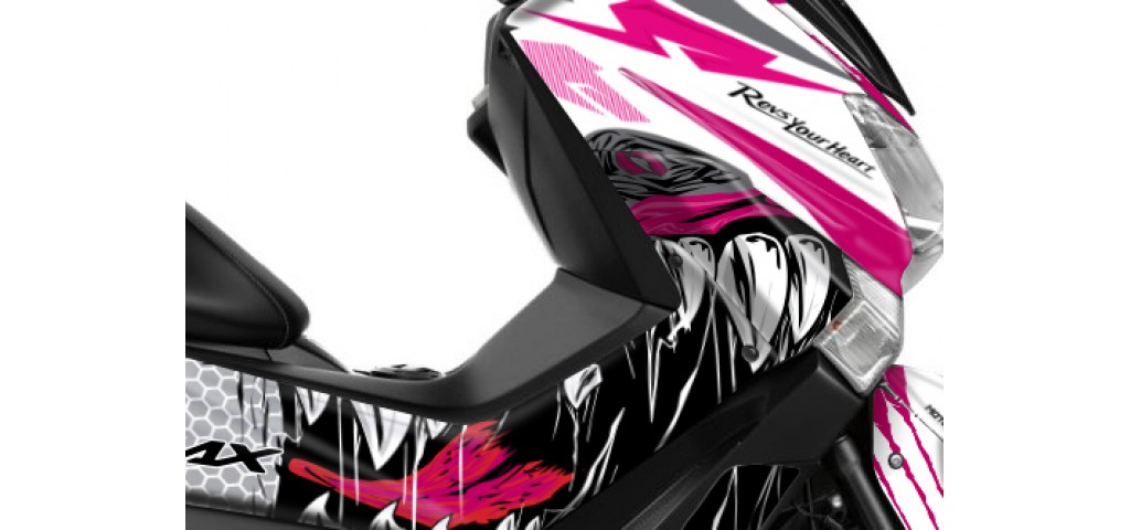 YAMAHA N-MAX GRAPHIC SET - DECAL KIT