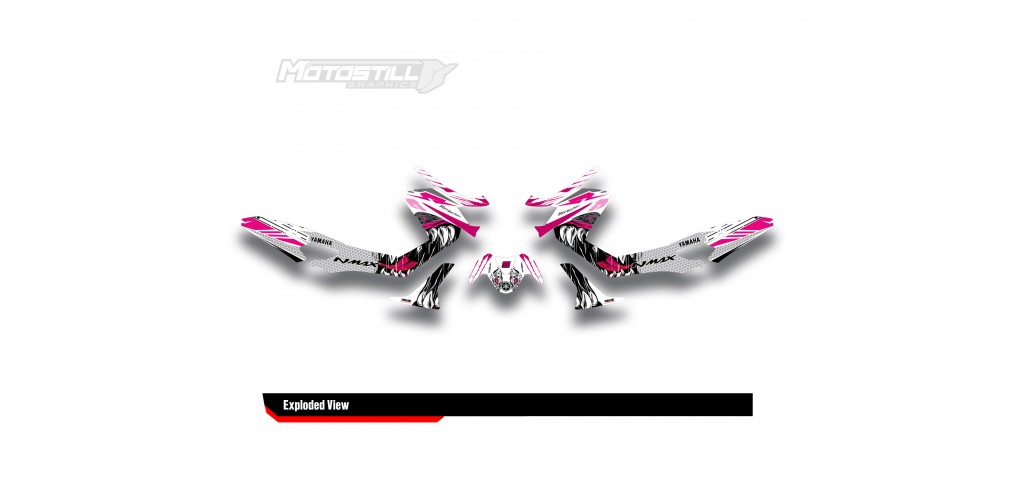 YAMAHA NMAX GRAPHIC STICKER SET - DECAL KIT
