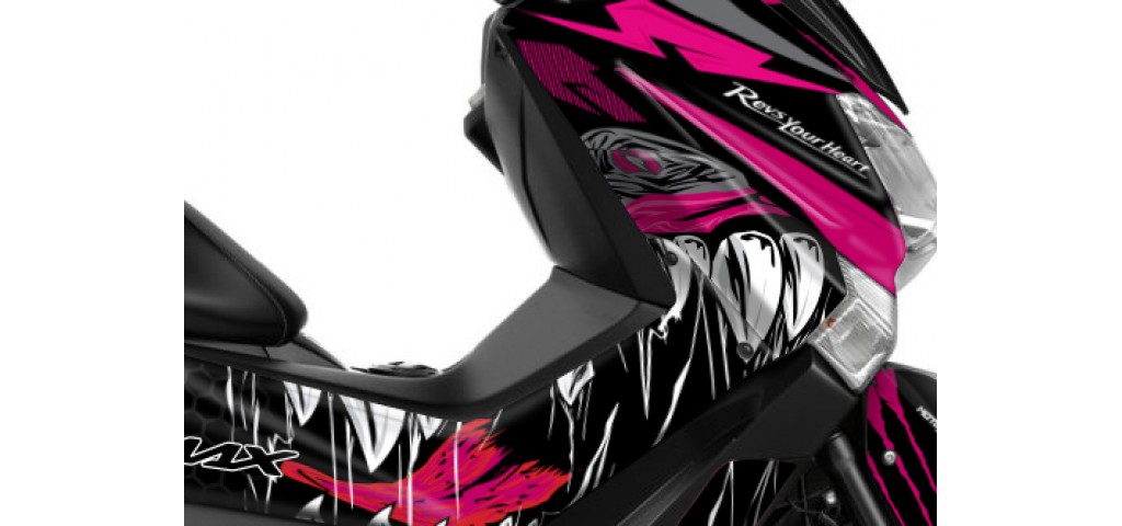 YAMAHA N-MAX GRAPHIC SET - DECAL KIT