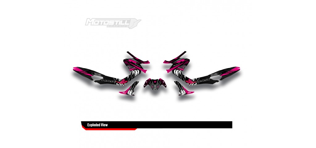 YAMAHA NMAX GRAPHIC STICKER SET - DECAL KIT
