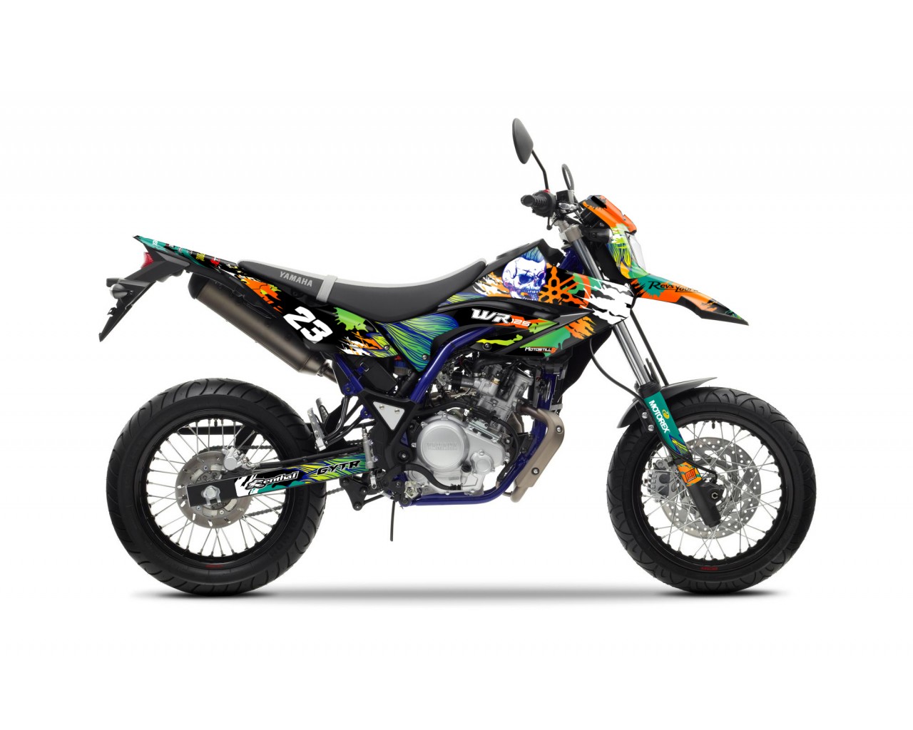 YAMAHA WR125 R-X GRAPHIC STICKER SET DECAL KIT