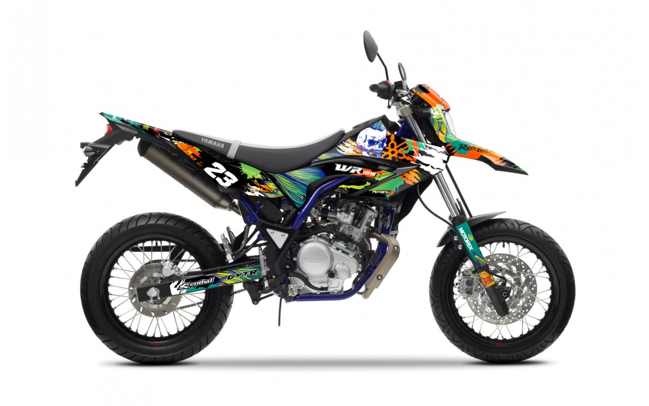 YAMAHA WR125 R-X GRAPHIC STICKER SET DECAL KIT