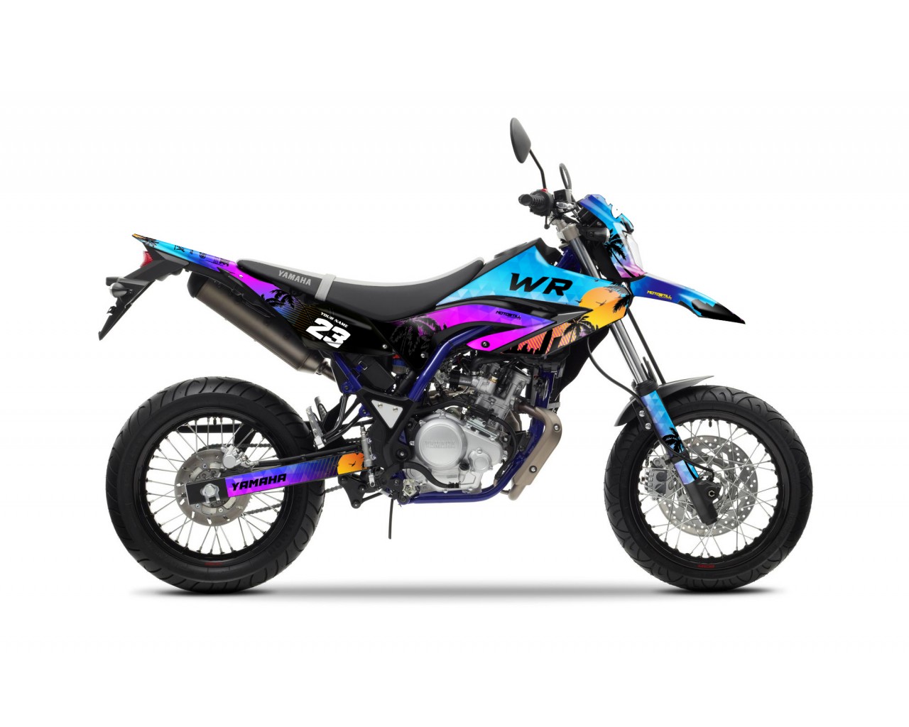 YAMAHA WR125 R-X GRAPHIC STICKER SET DECAL KIT