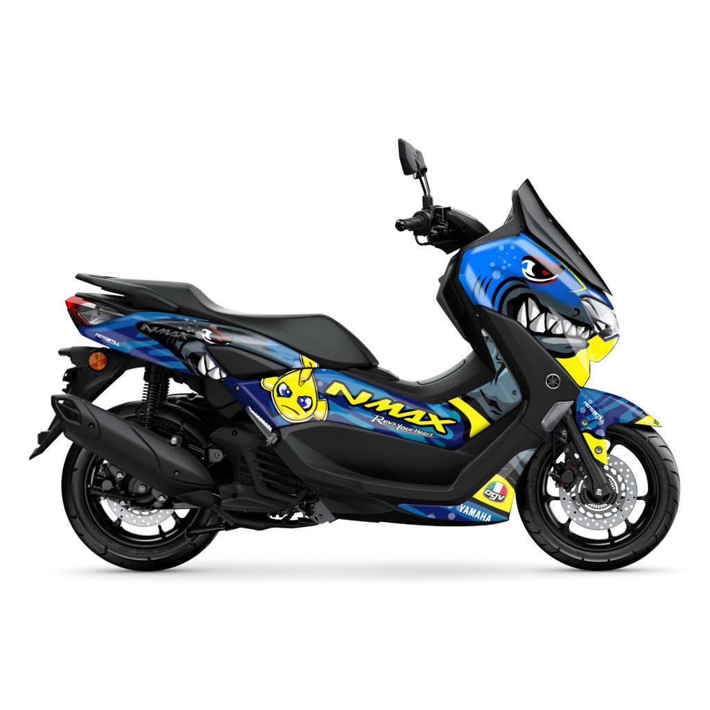 YAMAHA NMAX GRAPHIC STICKER SET - DECAL KIT