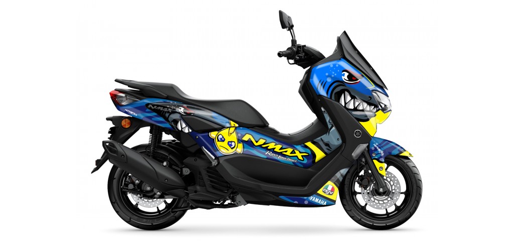 YAMAHA NMAX GRAPHIC STICKER SET - DECAL KIT