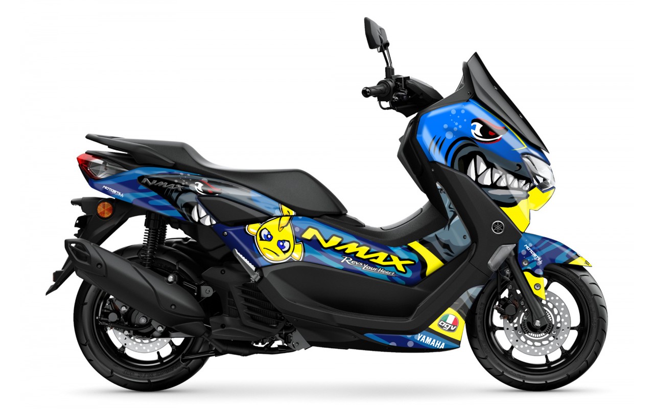 YAMAHA NMAX GRAPHIC STICKER SET - DECAL KIT