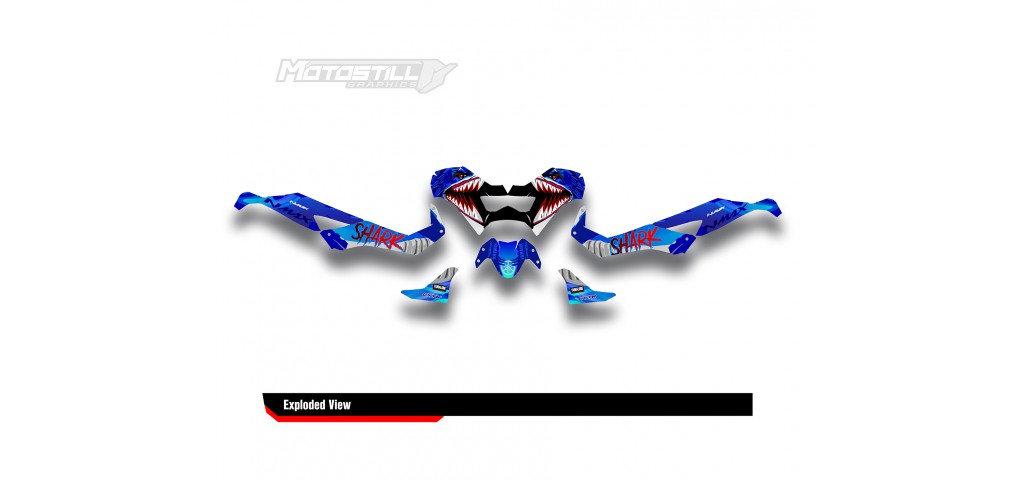 YAMAHA NMAX GRAPHIC STICKER SET - DECAL KIT
