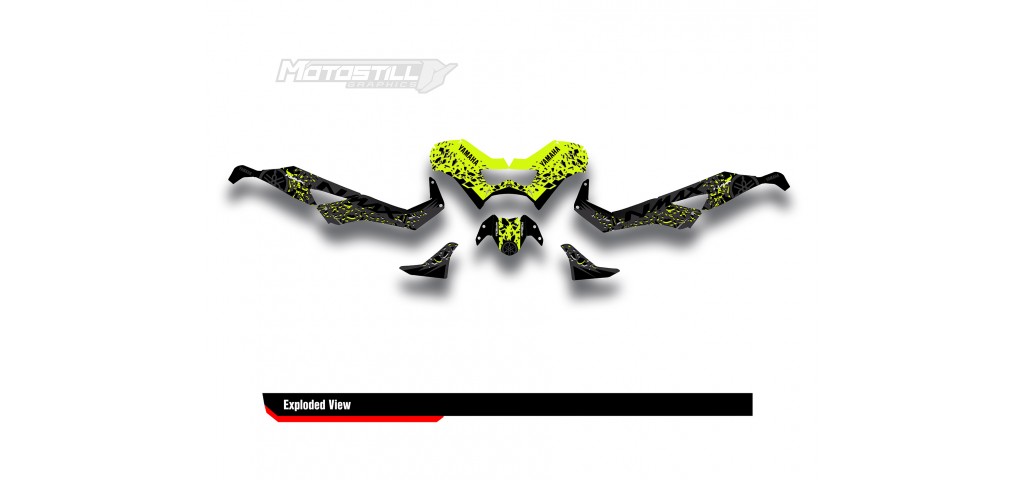 YAMAHA NMAX GRAPHIC STICKER SET - DECAL KIT