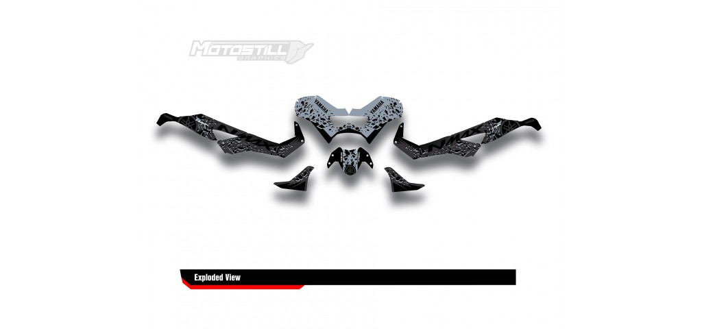 YAMAHA NMAX GRAPHIC STICKER SET - DECAL KIT