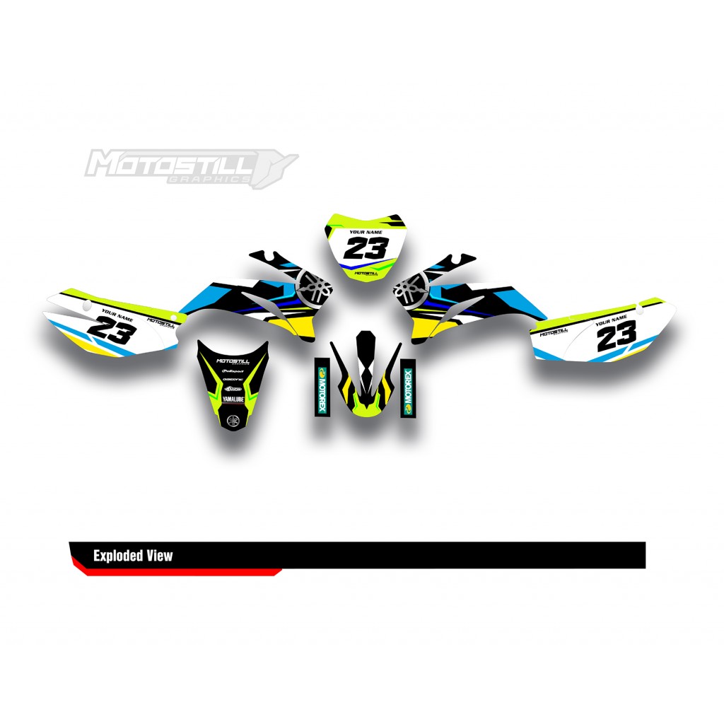YAMAHA TTR 110 2008-2025 GRAPHIC DECAL KIT