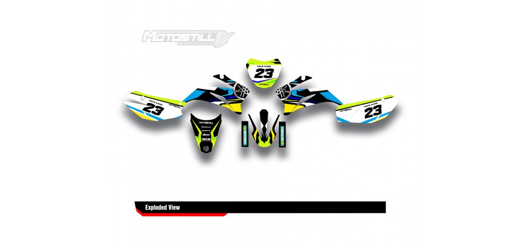 YAMAHA TTR 110 2008-2025 GRAPHIC DECAL KIT