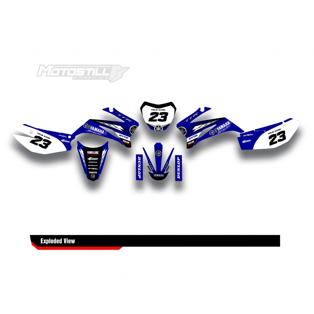 YAMAHA TTR 110 2008-2025 GRAPHIC DECAL KIT