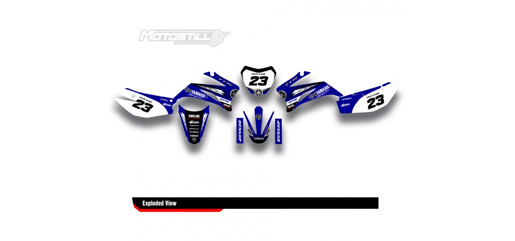 YAMAHA TTR 110 2008-2025 GRAPHIC DECAL KIT