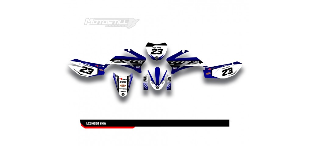YAMAHA TTR 110 2008-2025 GRAPHIC DECAL KIT