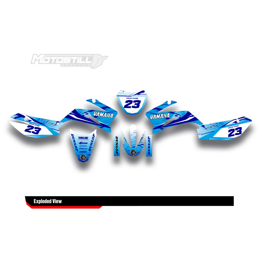 YAMAHA TTR 110 2008-2025 GRAPHIC DECAL KIT