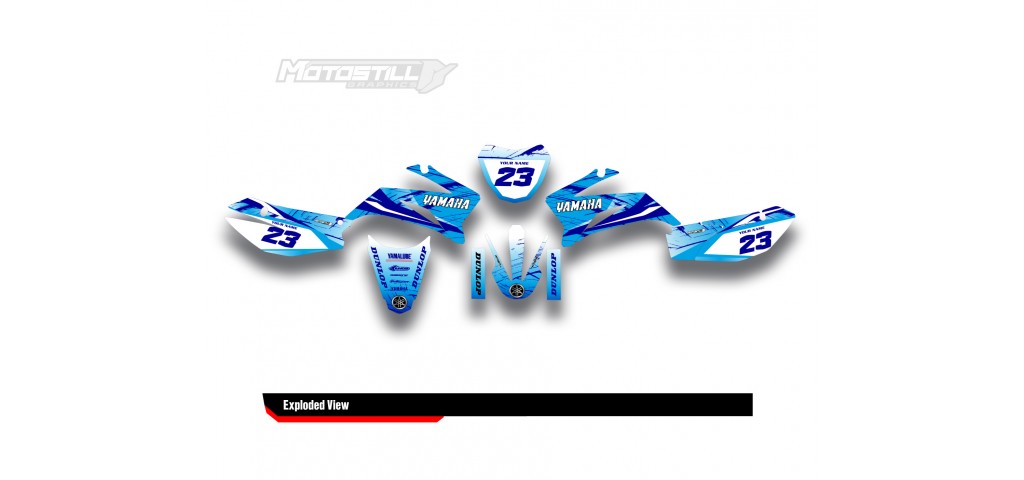 YAMAHA TTR 110 2008-2025 GRAPHIC DECAL KIT